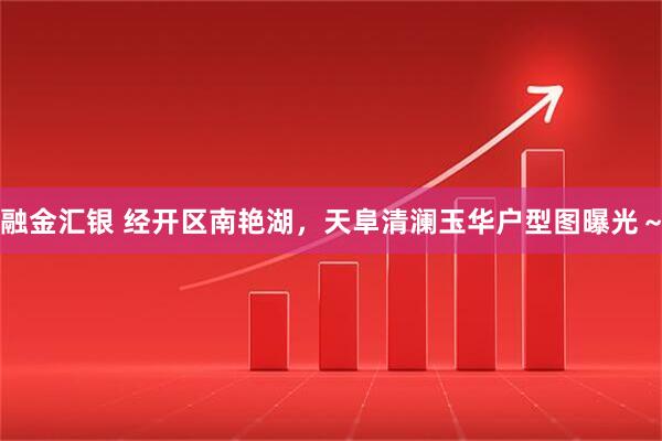 融金汇银 经开区南艳湖，天阜清澜玉华户型图曝光～